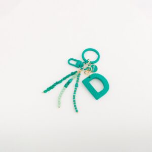 Keychain pentru femei - Puffy litere keycha