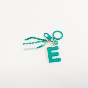 Keychain pentru femei - Puffy litere keycha