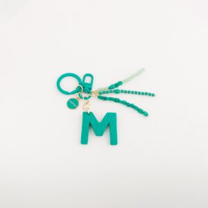 Keychain pentru femei - Puffy litere keycha