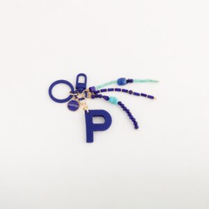 Keychain pentru femei - Puffy litere keycha