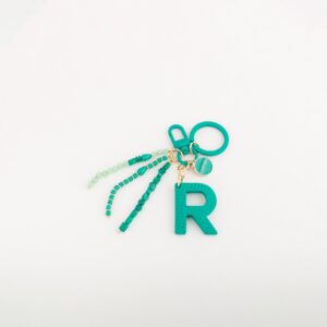 Keychain pentru femei - Puffy litere keycha