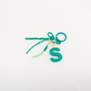 Keychain pentru femei - Puffy litere keycha