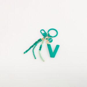 Keychain pentru femei - Puffy litere keycha